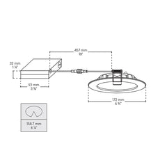 Load image into Gallery viewer, 6" Smart WiFi RGB+White LED Recessed Light Fixture (4-Pack) - BAZZ Smart Home.ca