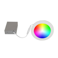 Load image into Gallery viewer, 6" Smart WiFi RGB+White LED Recessed Light Fixture (4-Pack) - BAZZ Smart Home.ca